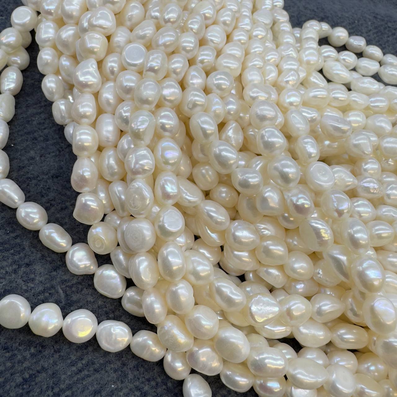 Жемчуг АА культивированный размер 9*10мм